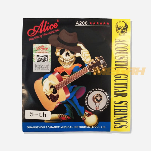 SENAR GITAR AKUSTIK ALICE ORIGINAL NO 4-6 A206