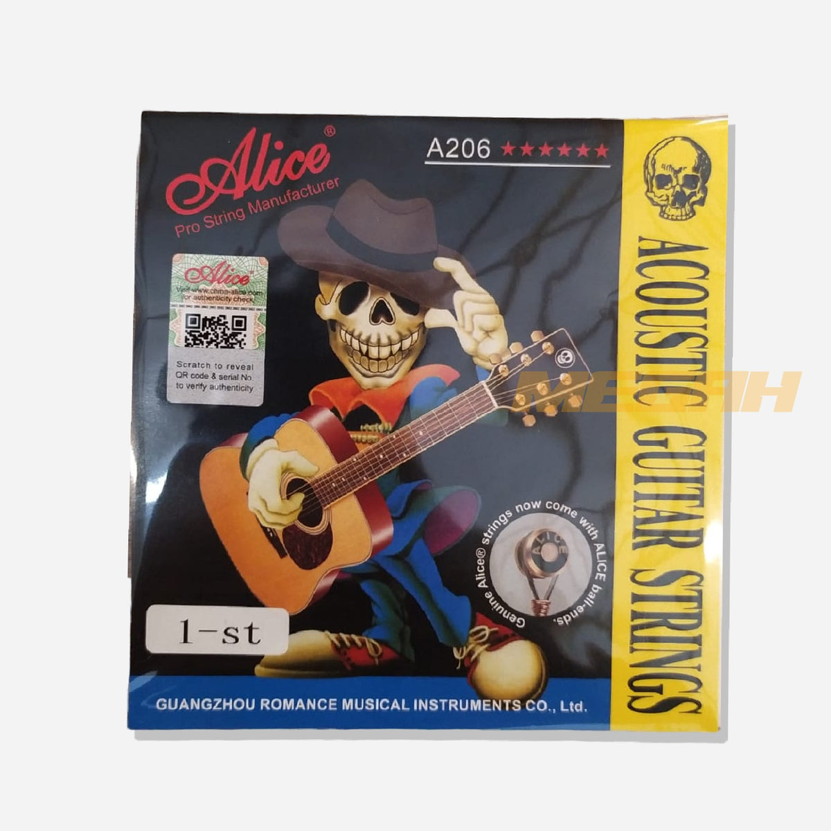 SENAR GITAR AKUSTIK ALICE A206 NO 1-3 Gambar utama produk