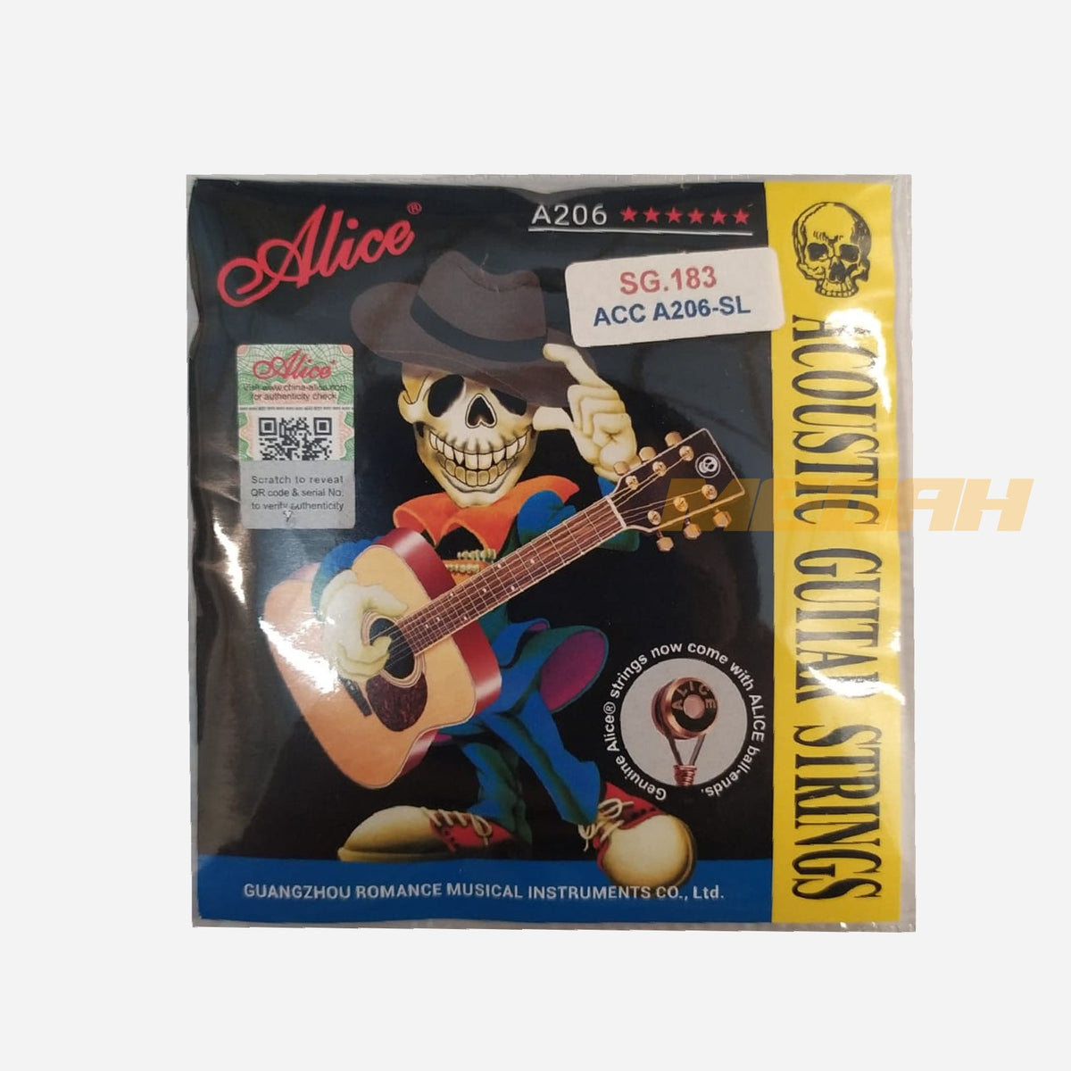 SENAR GITAR ACCOUSTIC ALICE A206-SL Gambar utama produk