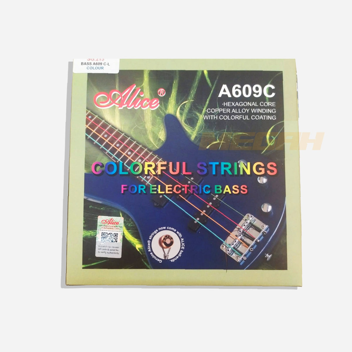 SENAR GITAR BASS ELECTRIC ALICE A609C - 4 STRING (SG213) Gambar utama produk
