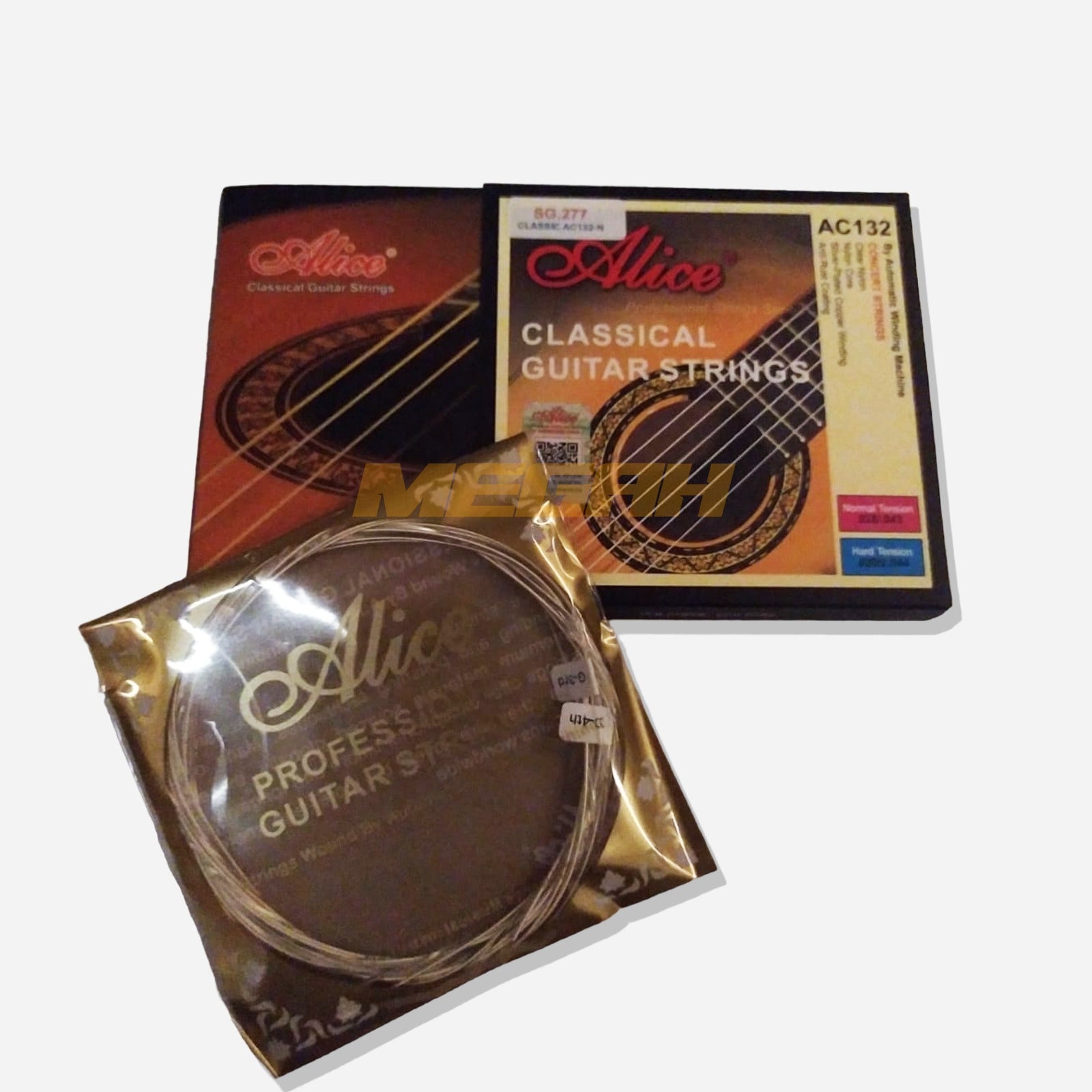 SENAR GITAR CLASSIC ALICE AC132N - CLEAR NYLON