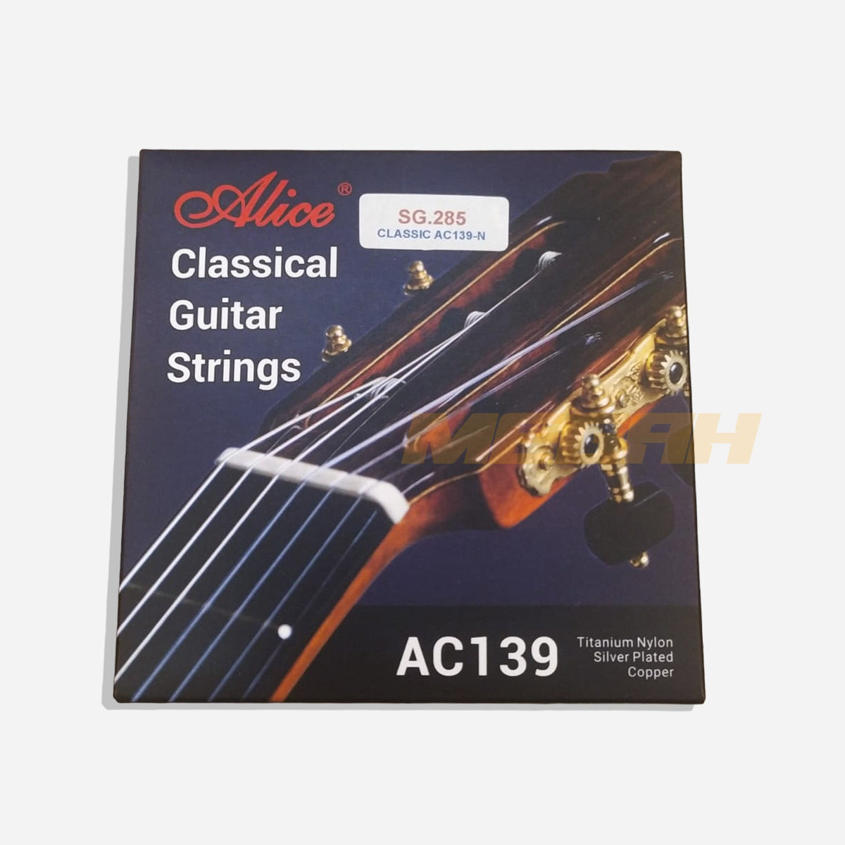 SENAR GITAR CLASSIC ALICE AC139-N - TITANIUM NYLON Gambar utama produk