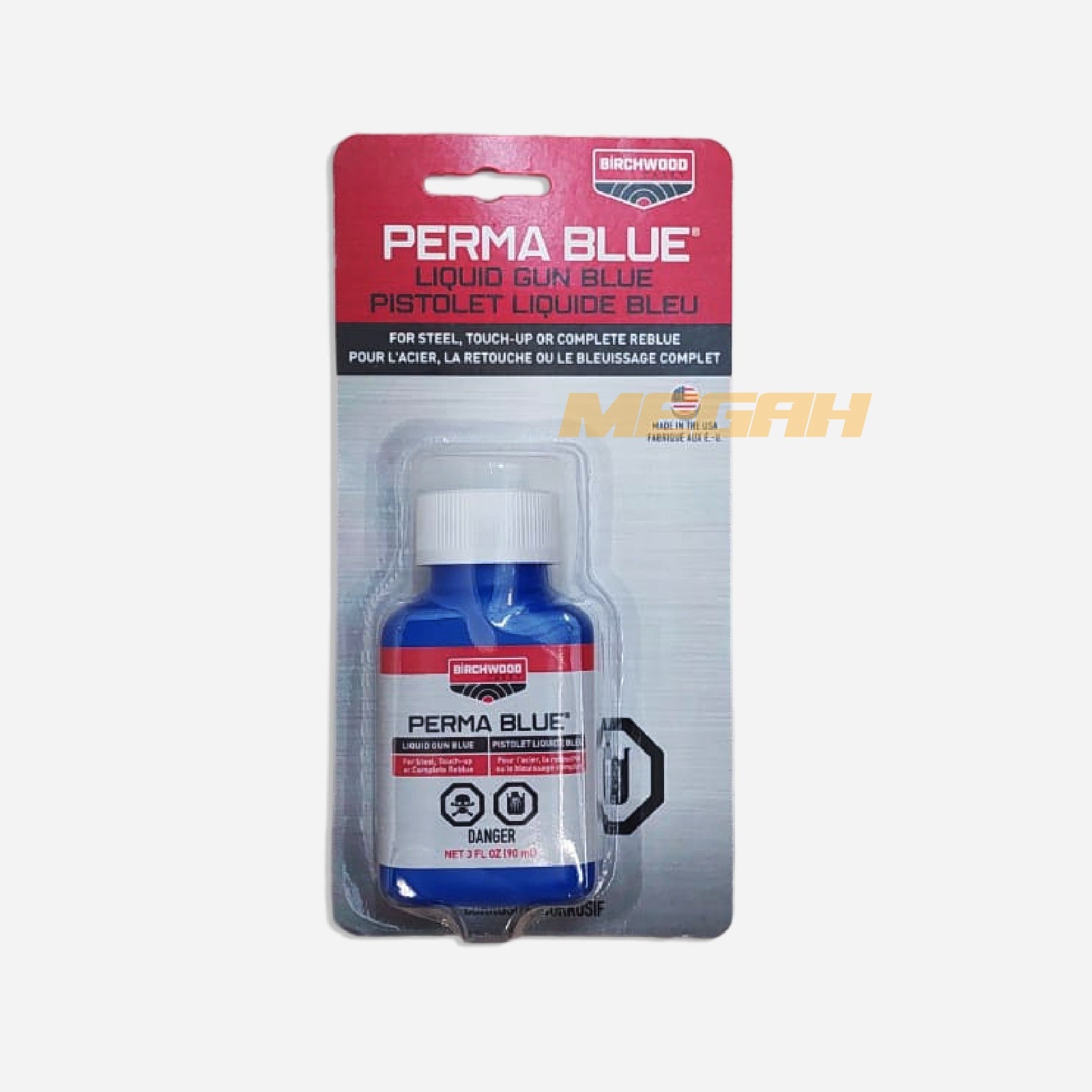 BIRCHWOOD CASEY PERMA BLUE LIQUID Gambar sekunder produk