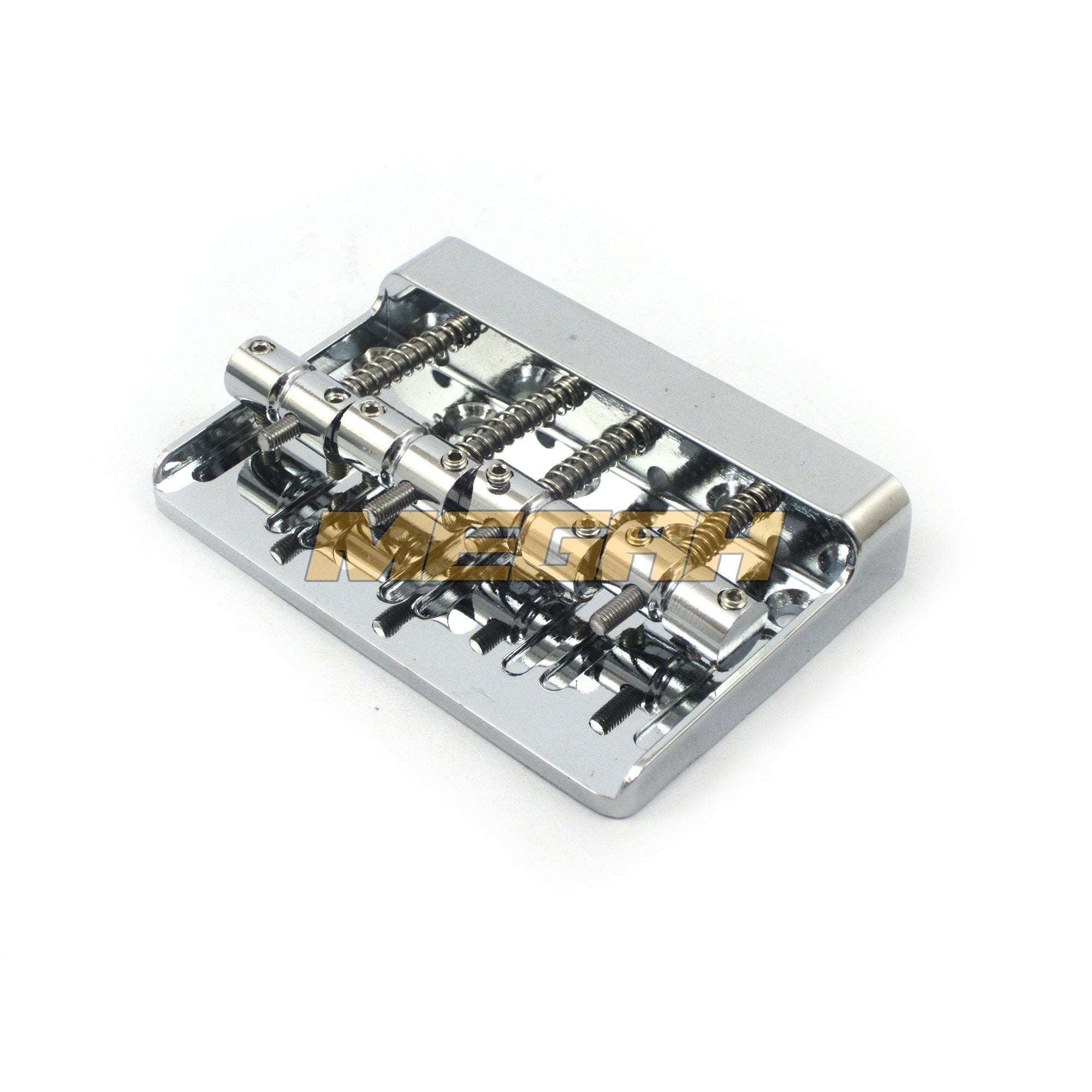 BRIDGE FIX BASS 4 STRING - BLACK/CHROME (AG990) - Megah Sport