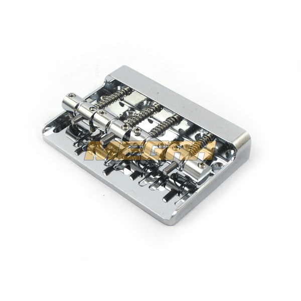 BRIDGE FIX BASS 4 STRING - BLACK/CHROME (AG990) - Megah Sport
