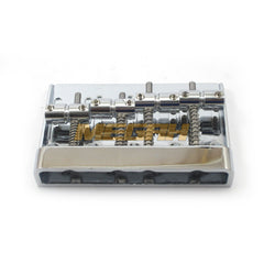 BRIDGE FIX BASS 4 STRING - BLACK/CHROME (AG990) - Megah Sport