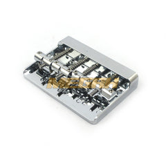 BRIDGE FIX BASS 4 STRING - BLACK/CHROME (AG990) - Megah Sport