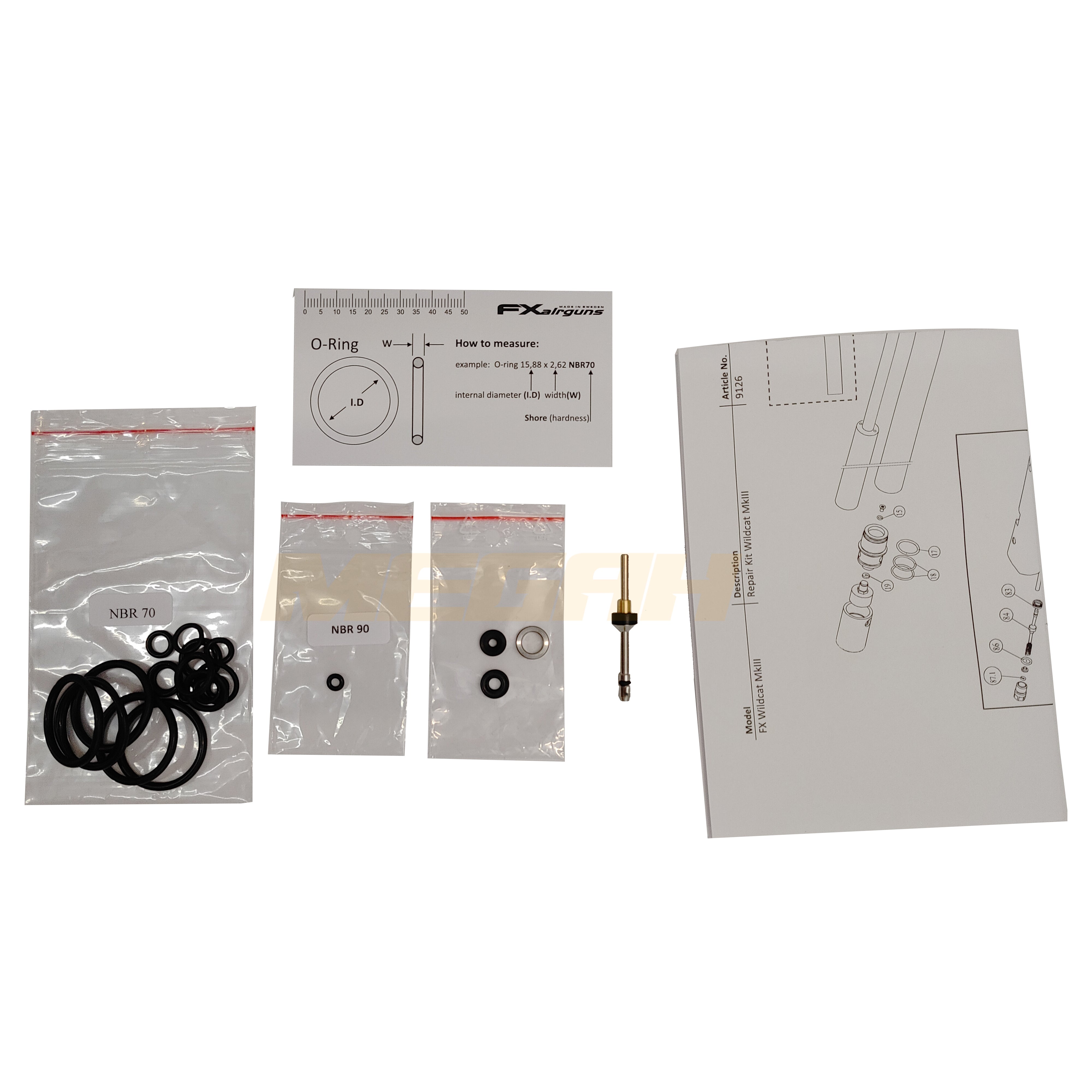 REPAIR KIT FX WILDCAT Gambar sekunder produk