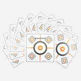 KERTAS TARGET KARTON GH 2 WARNA 17X17 ISI 25 lbr